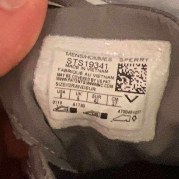 New Sperry casual canvas shoes Sz 9 - Picture 7 of 7